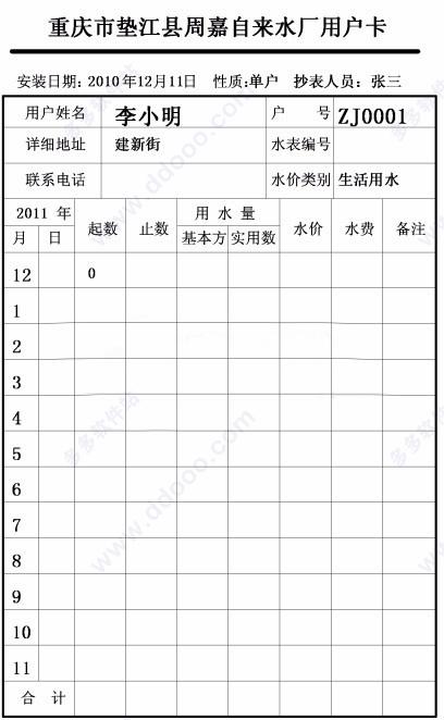 水费易—中小自来水抄收信息化管理解决方案(抄表支持水费抄收收费) 99链接平台