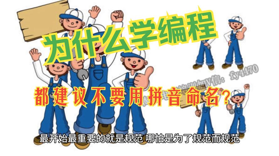 学编程都建议不要用拼音命名？(拼音又是不要用编程命名) 99链接平台