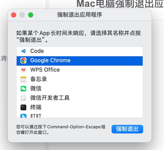 mac技巧：如何在Mac上强制退出应用(应用程序强制退出打开您的) 软件开发