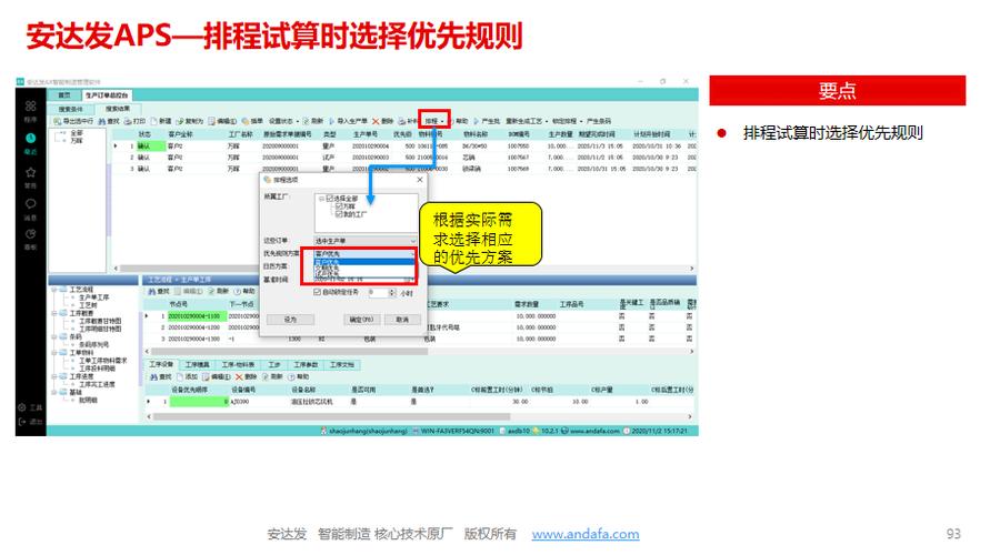 安达发|APS车间排产软件之MO生产订单(生产订单车间过程中软件) 99链接平台