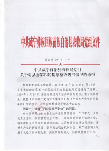 中共佳县县委关于巡视整改进展情况的通报(整改脱贫攻坚扶贫巡视) 软件开发