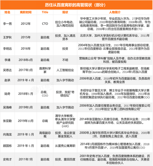 百度集团管理团队(中国最大知识互联网信息程序) 软件优化