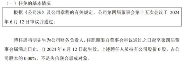 许昌智能任命张明为公司财务负责人 2023年上半年公司净利724.06万(审议董事会之日第三届公司) 软件优化