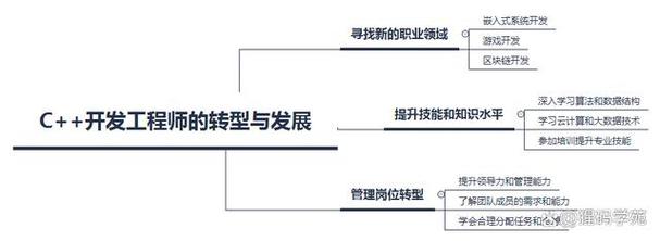 C++开发工程师30岁后的职业出路：转型与升级(自己的开发团队转型工程师) 排名链接