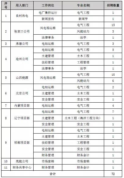 国家电投河北公司（雄安公司）招聘公告(招聘公司人才在这个应聘者) 软件开发