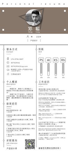 平面设计/美工简历项目经验怎么写(项目卡纸设计经验职责) 软件开发