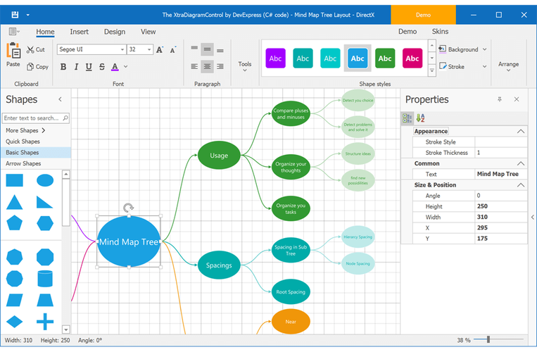 流程图控件MindFusion.Diagramming for WinForms v6.6升级来袭(图表动画节点方法布局) 排名链接